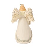 Jim Shore White Woodland Angel with Dove