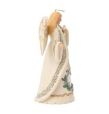 Jim Shore White Woodland Angel with Dove