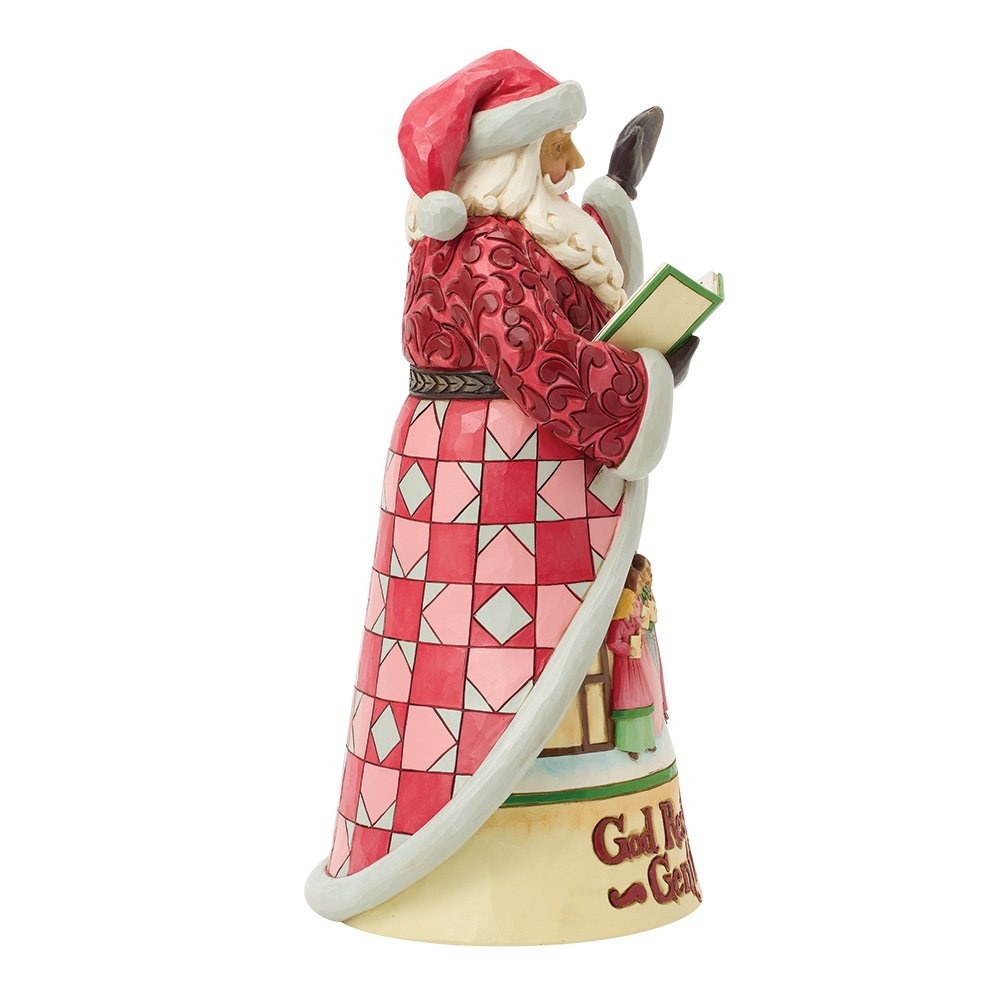 Jim Shore 20th Annual Song Santa - God Rest Ye Merry Gentlemen