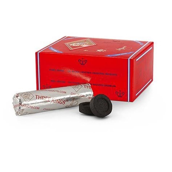Houtskool tabletten  100 stuks
