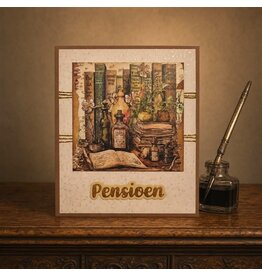 Kaart - Pensioen (nostalgische uitstraling)