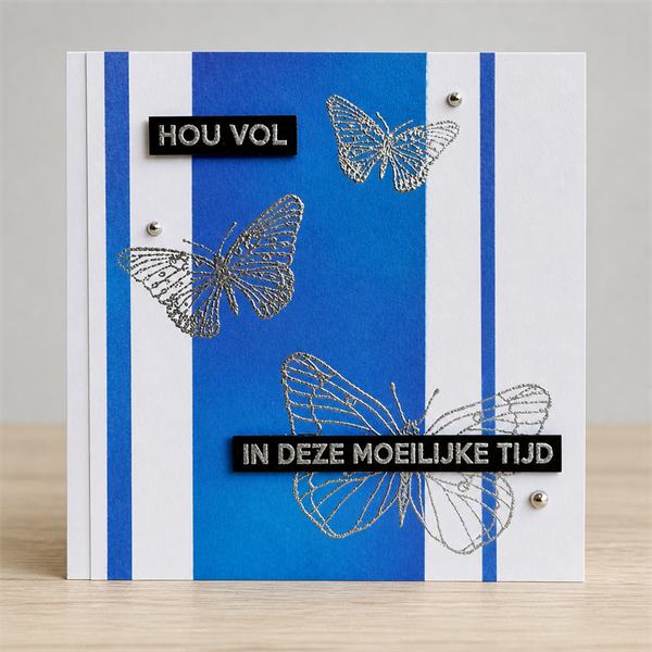 Wenskaart - Hou vol in deze moeilijke tijd