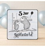 Wenskaart - 5 jaar Gefeliciteerd!