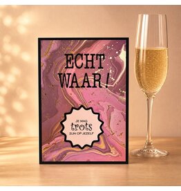 Kaart - echt waar...