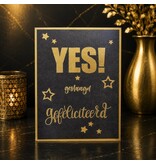 Wenskaart - YES! Geslaagd