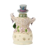 Jim Shore Purple Snowman - Sneeuwman