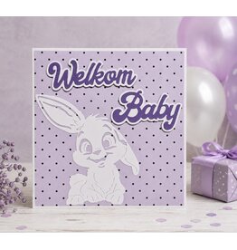 Kaart -  Welkom baby