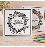 wenskaart (DIY) met vlinders – zelf in te kleuren!