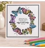 wenskaart (DIY) met vlinders – zelf in te kleuren!