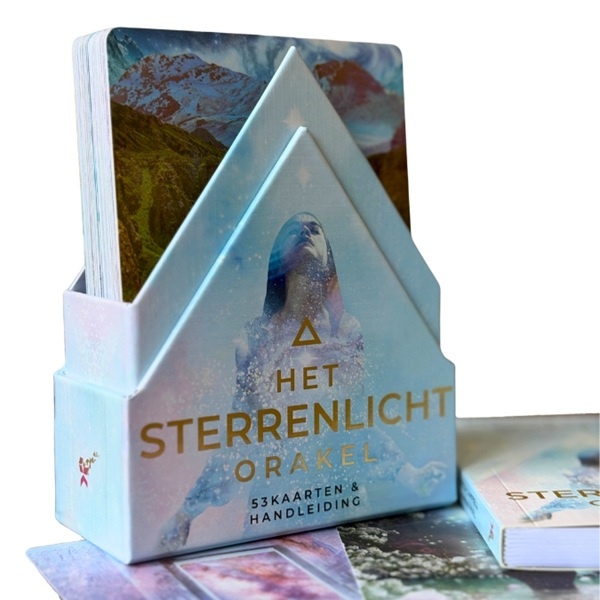 Het Sterrenlicht Orakel – 44 kaarten met kosmische fotocollages
