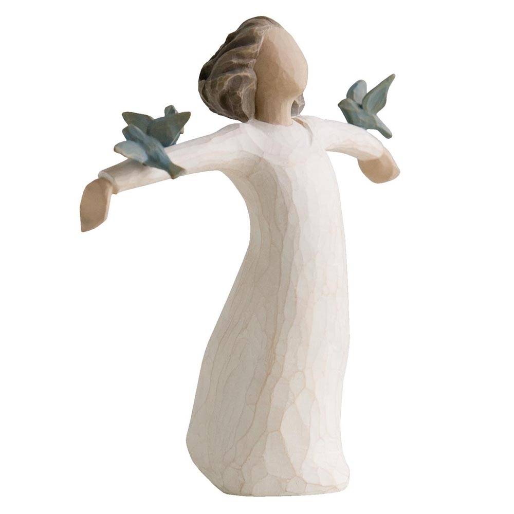 Vruchtbaar Attent Versnellen Willow Tree beeldje Happiness - De Vrolijke Engel