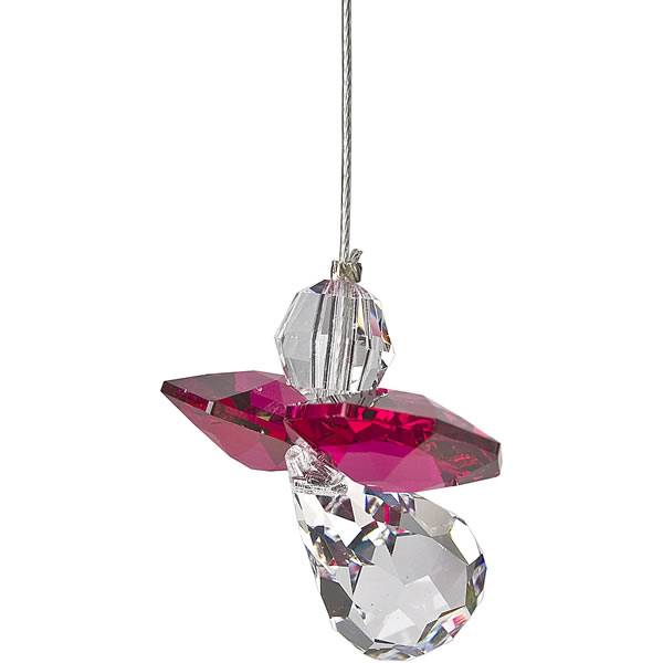 Suncatcher kristal engeltje - juli