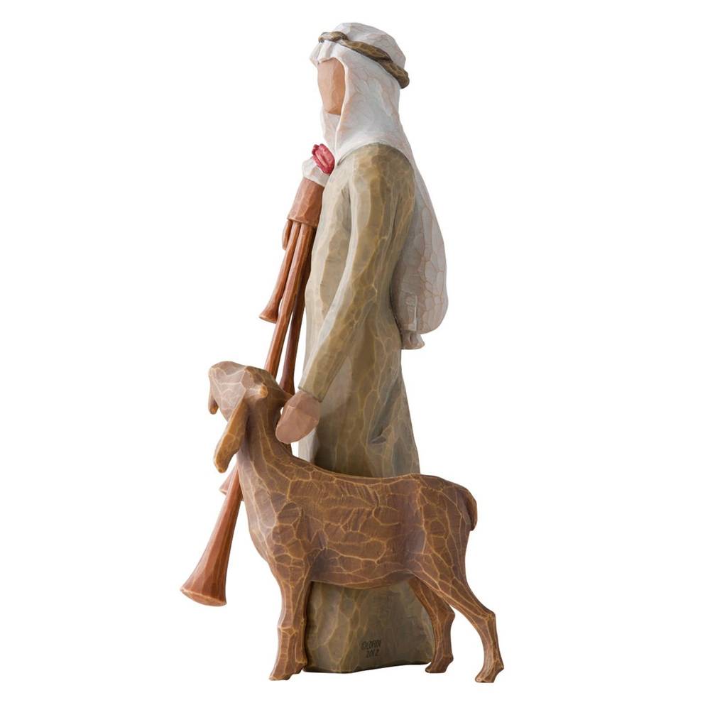 Willow Tree kerstbeeldje Zampognaro (herder)