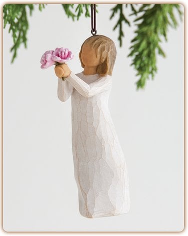 Willow Tree Thank You Ornament kerstboomhanger