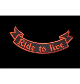 Ride to Live orange