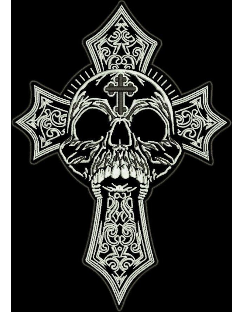 Badgeboy Skull and Cross