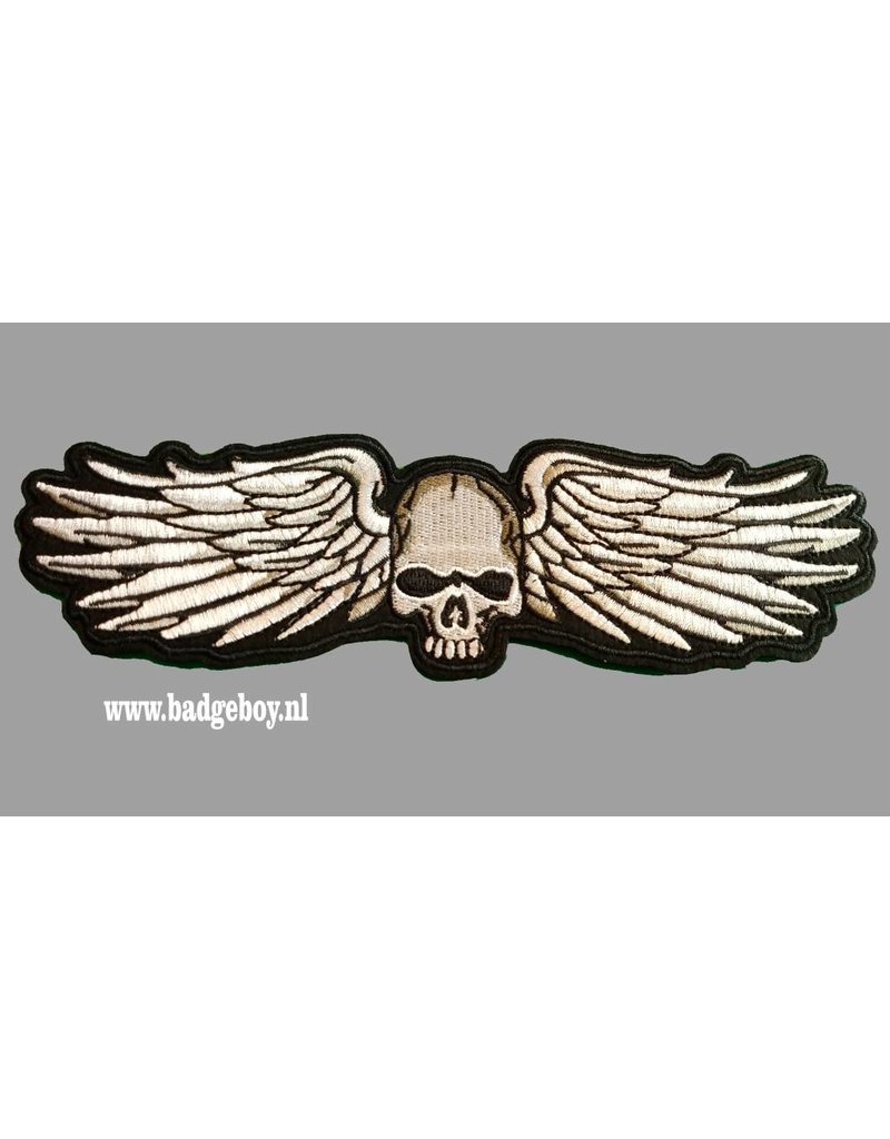 Badgeboy Skull wing patch