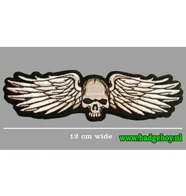 Badgeboy Skull wing small