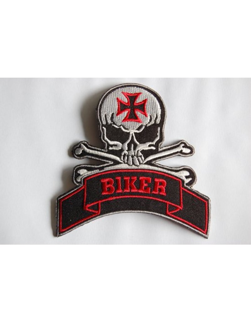 Badgeboy Biker skull 345 E