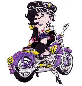 Badgeboy Betty Boob Purple stockings Large