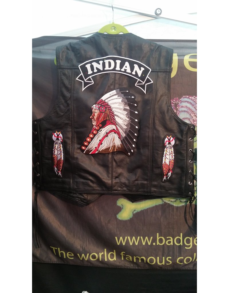 badgeboy Indian set back patches