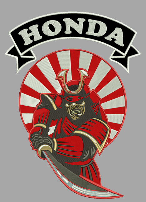 Honda Samurai set - Badgeboy