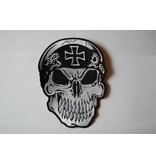 badgeboy Skull with bandana black cross 496 R