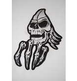 Creepy skull with hand 92 R