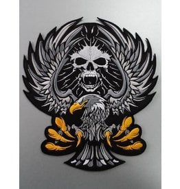 Eagle with Skull black 117 R