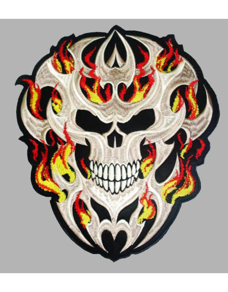 Badgeboy Skull in Flames Patch