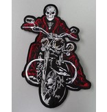 Badgeboy The Biker patch red