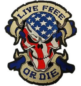 Badgeboy Live Free skull