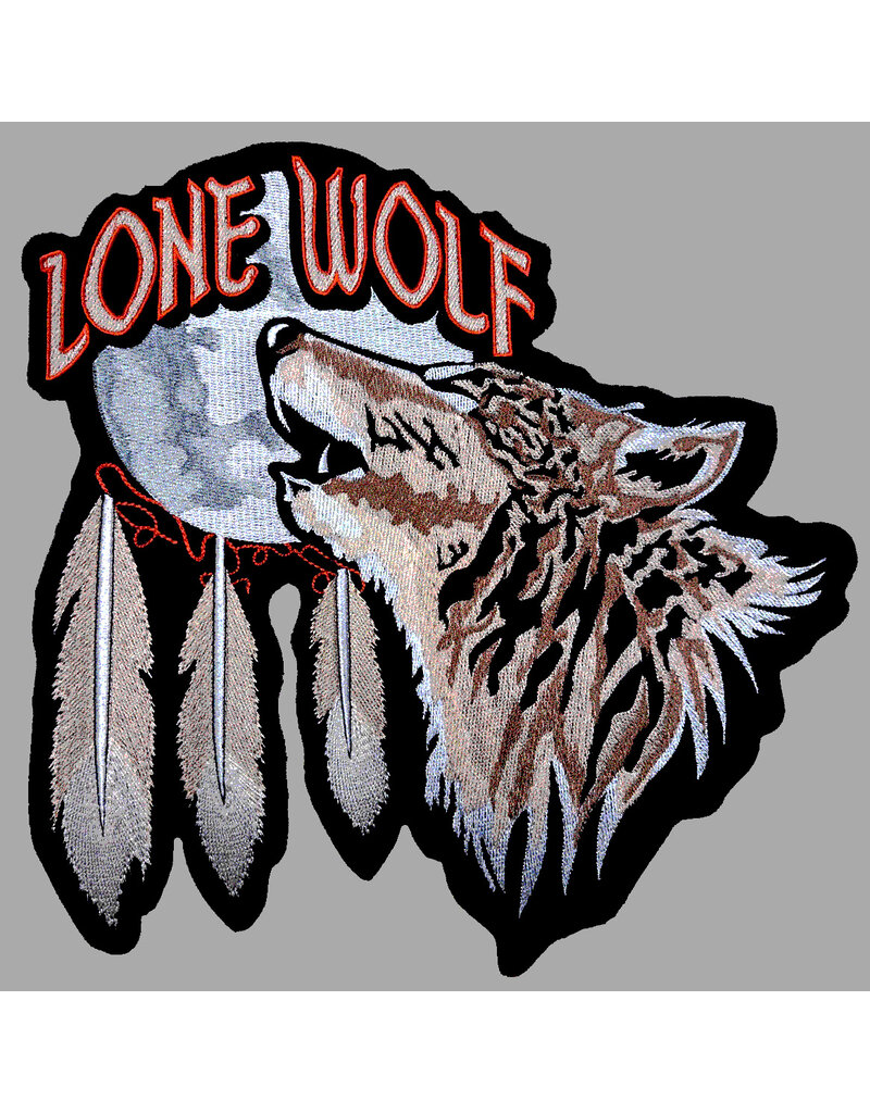 Badgeboy Lone wolf feathers 30 cm