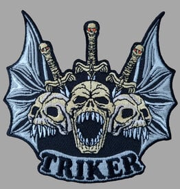 Badgeboy Triker Patch 3 skulls