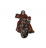 Badgeboy The Biker patch orange