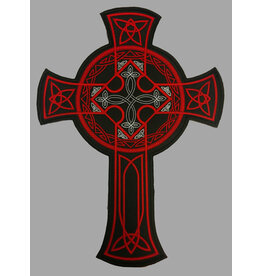 Badgeboy Keltisch Cross red