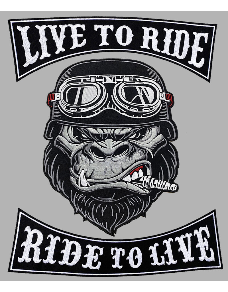 Badgeboy Live to Ride Monkey set