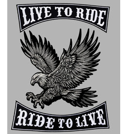 Badgeboy Eagle Live to Ride set