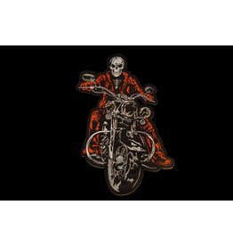 Badgeboy The Biker patch orange