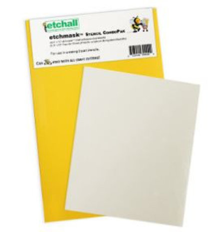 etchall® Etchall Etchmask Stencil ComboPak etchall® Etchall Etchmask Stencil ComboPak