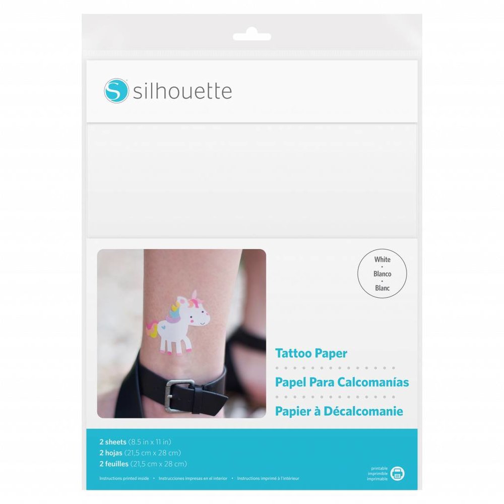 Silhouette Tattoopapier Silhouette Tattoopapier