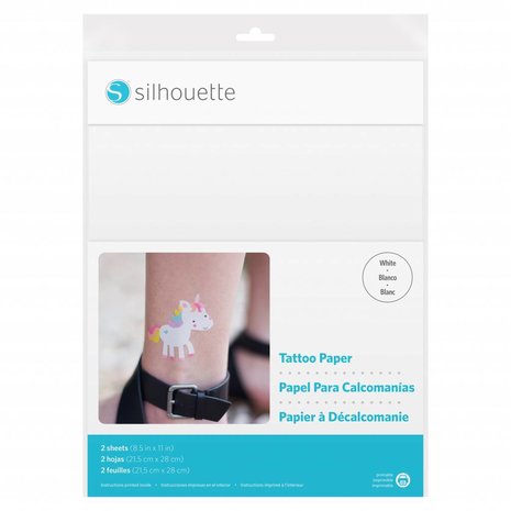 Silhouette Tattoopapier Silhouette Tattoopapier