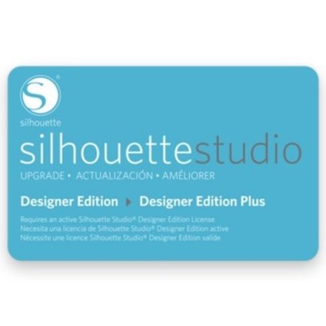 Silhouette Upgrade van Studio Designer Edition naar Designer Edition PLUS-Downloadcode Silhouette Upgrade van Studio Designer Edition naar Designer Edition PLUS-Downloadcode