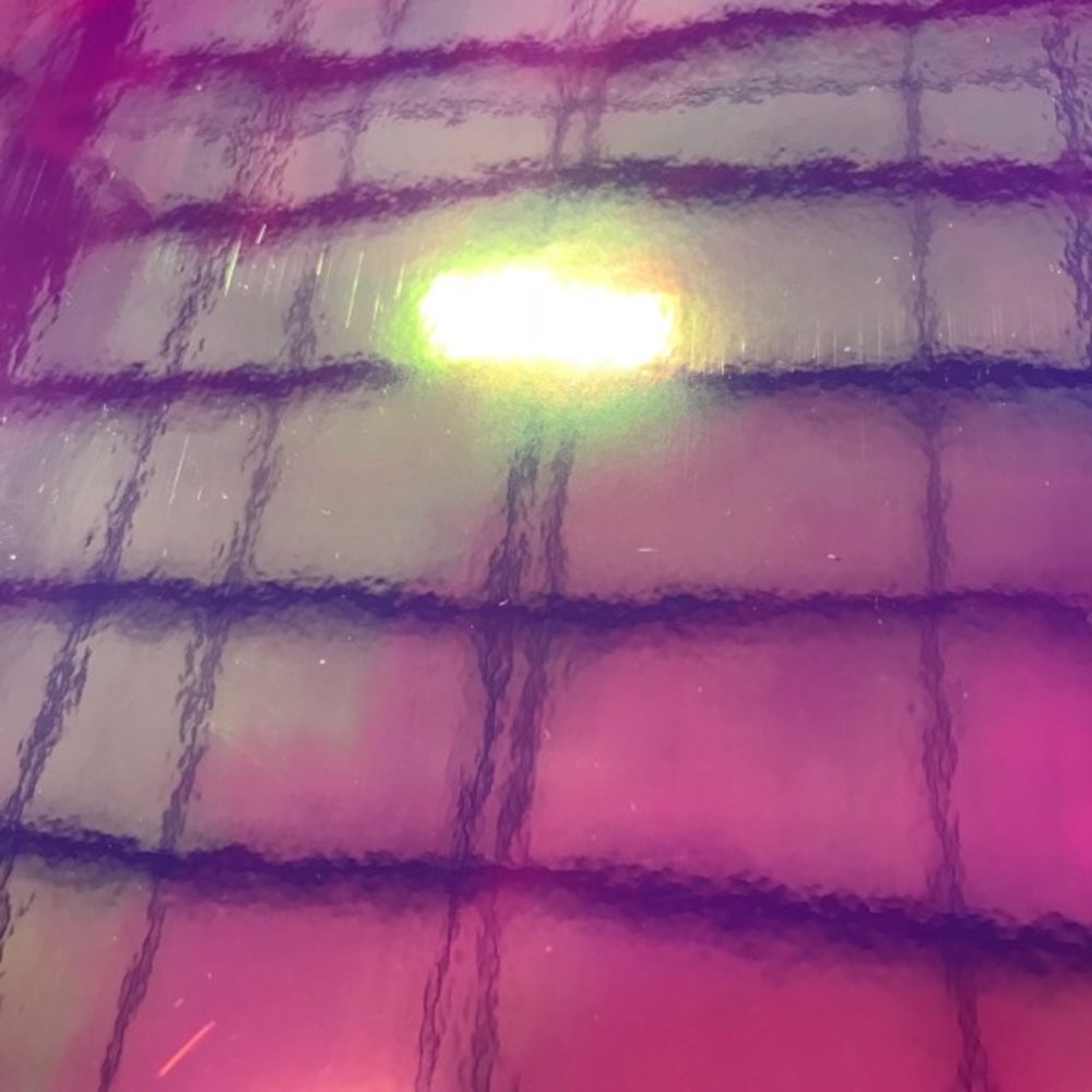 Vinyl met holografische uitstraling  -  12" x 12"  -  Verschillende kleuren