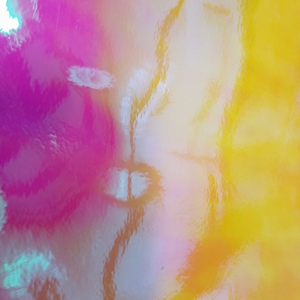 Vinyl met holografische uitstraling  -  12" x 12"  -  Verschillende kleuren