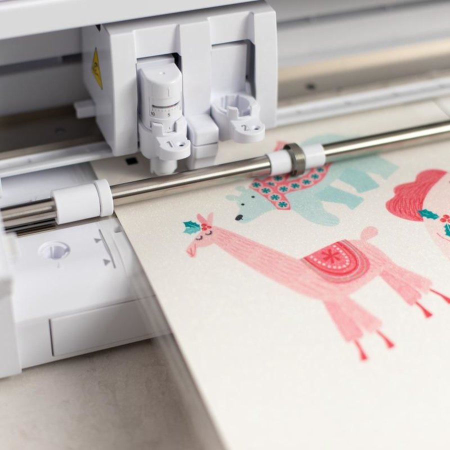 silhouette white sticker paper