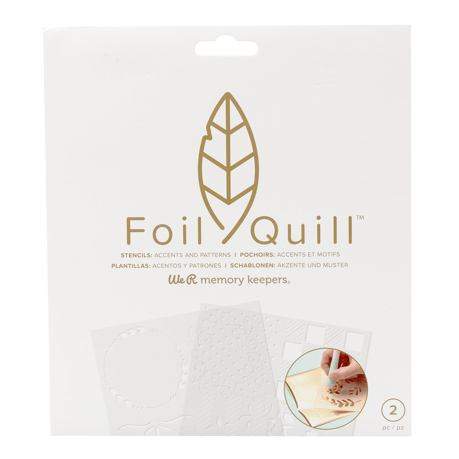 Foil Quill Freestyle-Schablonen: Muster-1