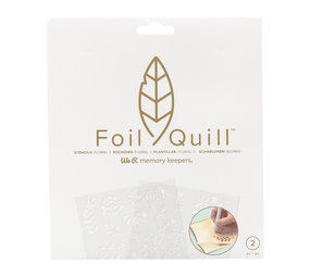 Folie Quill Freestyle-stencils: bloemen Folie Quill Freestyle-stencils: bloemen