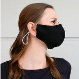 Mondmasker zwart of wit Mondmasker zwart of wit