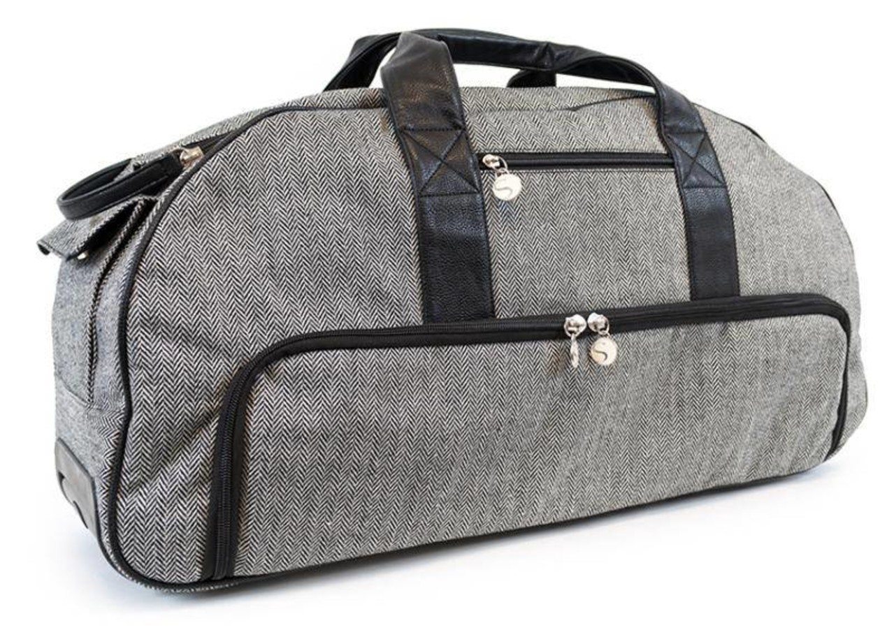 Silhouette Cameo 1-2 Tweed Rolling Tote Silhouette Cameo 1-2 Tweed Rolling Tote